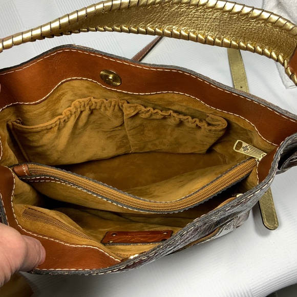 Patricia Nash Otavia Leather Bucket Bag - Picture 5 of 14